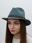 Шляпа BAILEY арт. 37158 BRANDT (светло-серый)